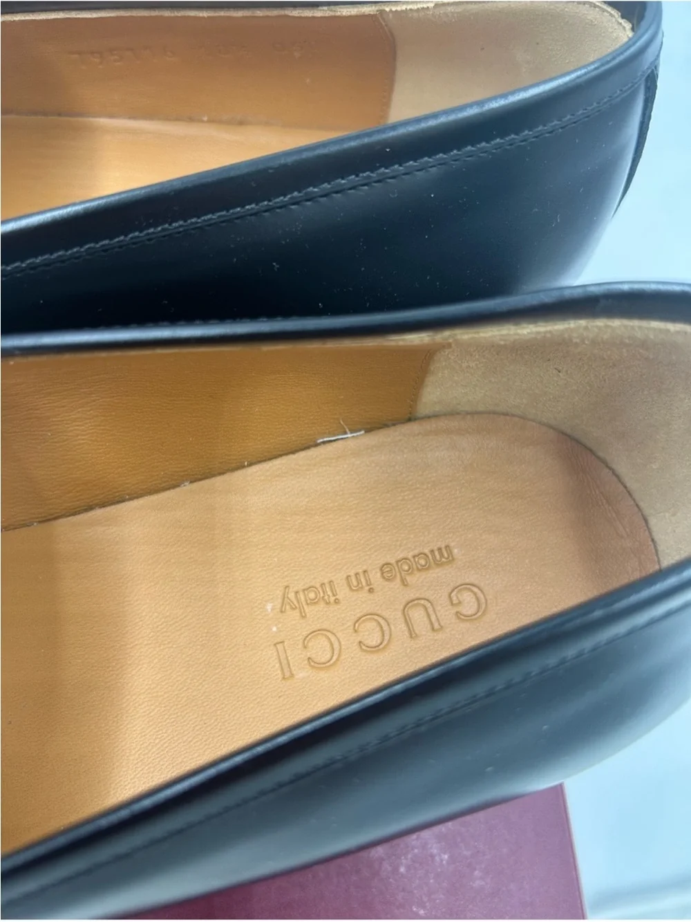 Men’s Gucci horse bit leather loafer size 10.5 fits 11.5 US made in Italy